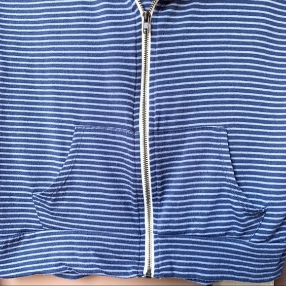 Abercrombie Kids Hoodie Blue Zip Up Viscose Jacket - Picture 2 of 14